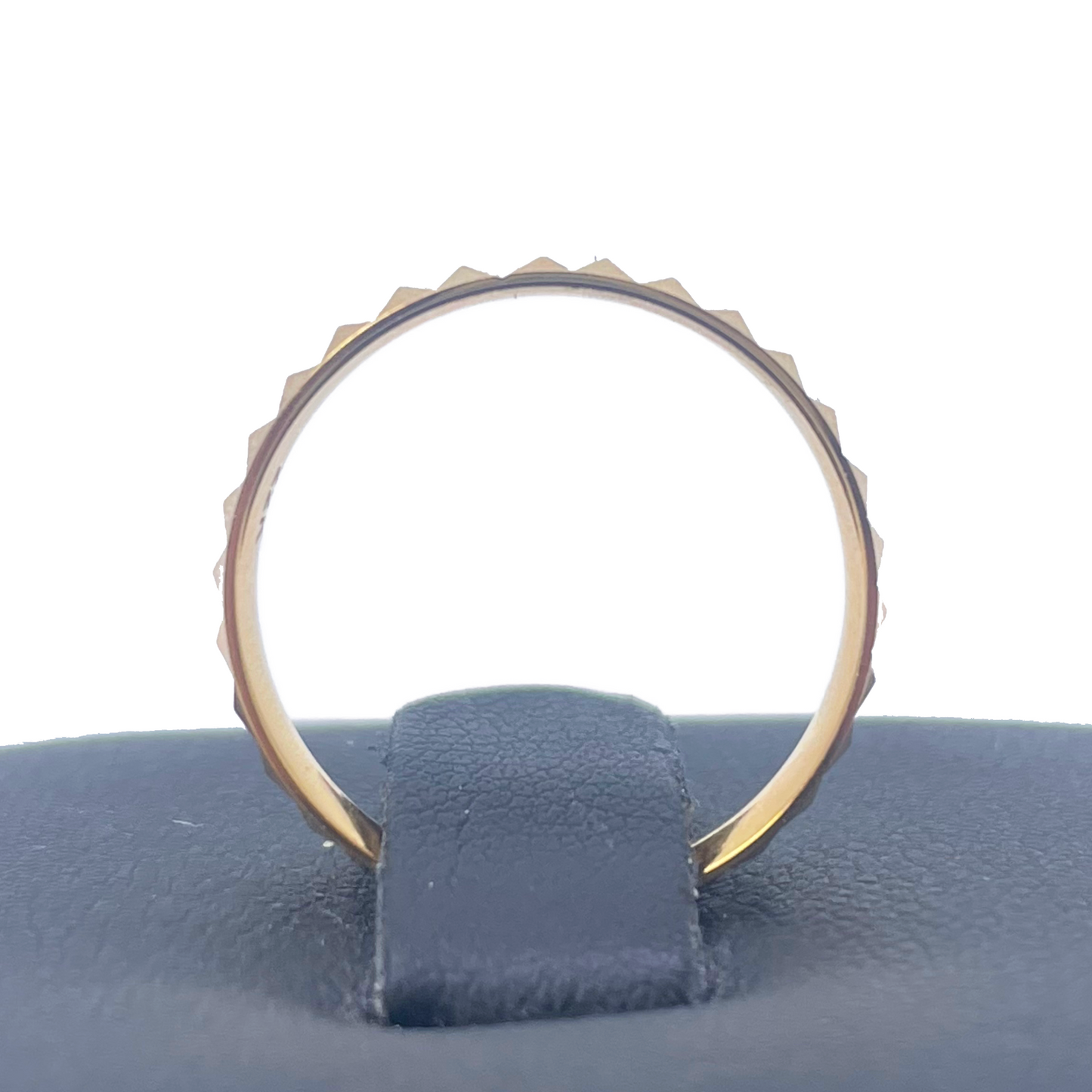 22ct Yellow Gold Women's Wedding Band 4mm High Polished & Diamond Cut Groves