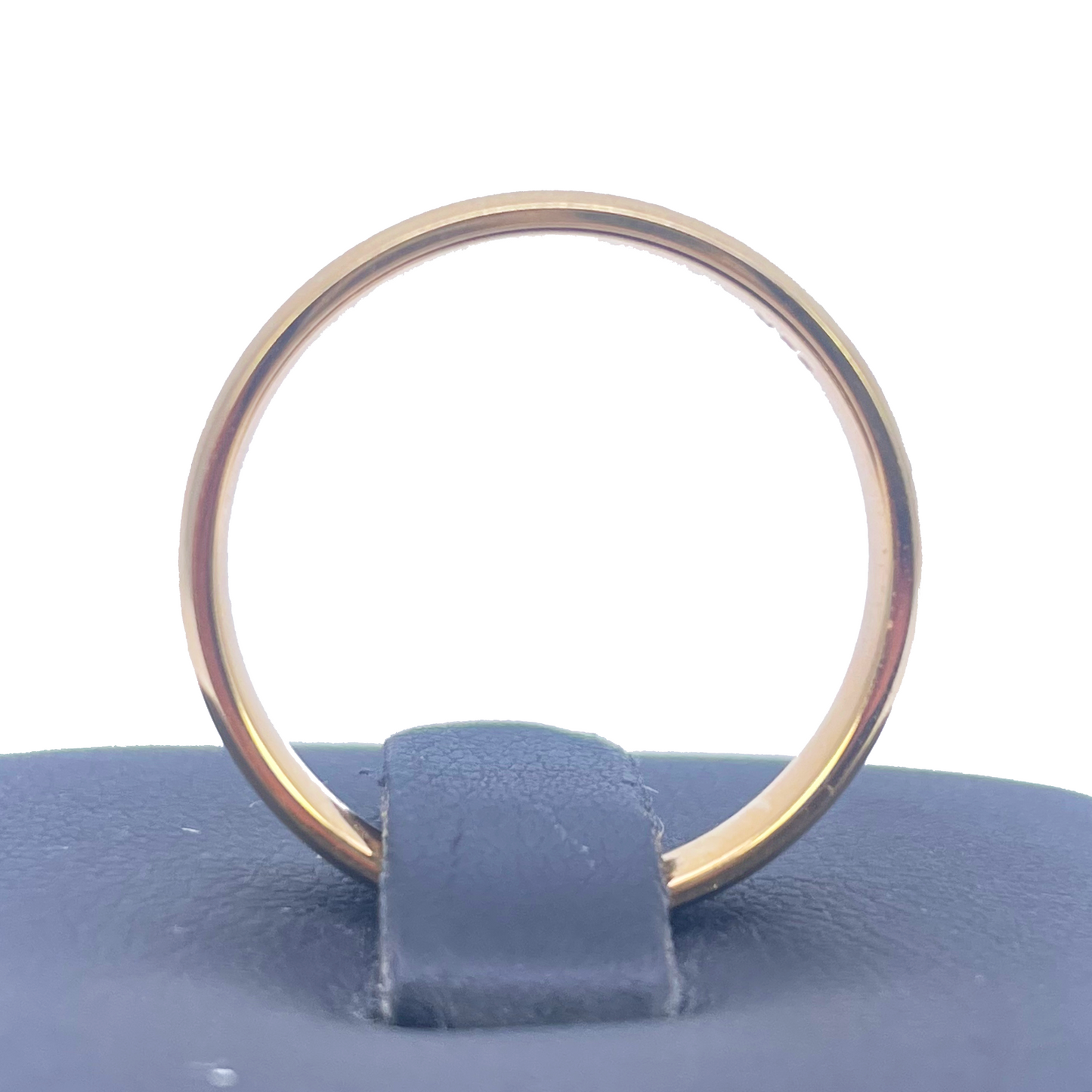 22ct Yellow Gold High Polished Men's Traditional Dome Wedding Band 4mm