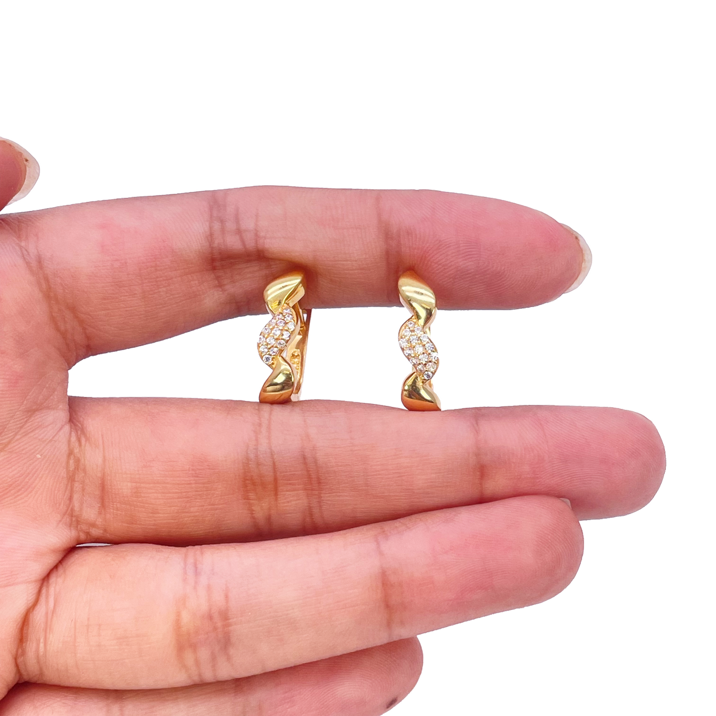 22ct Yellow Gold Circle Of Life Leaf Pendant & Matching Leaf Earrings Set