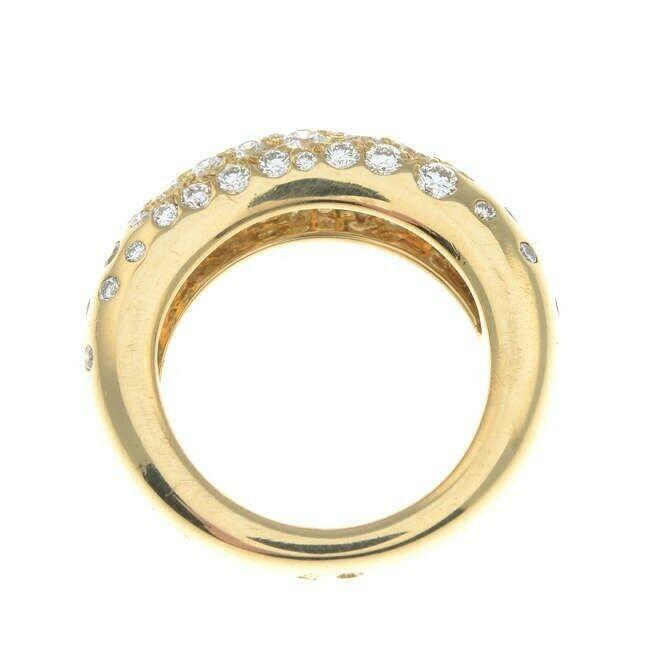 Chaumet Grains De Caviar Anneau Ring Diamond Pre-Owned Pristine Condition & Box