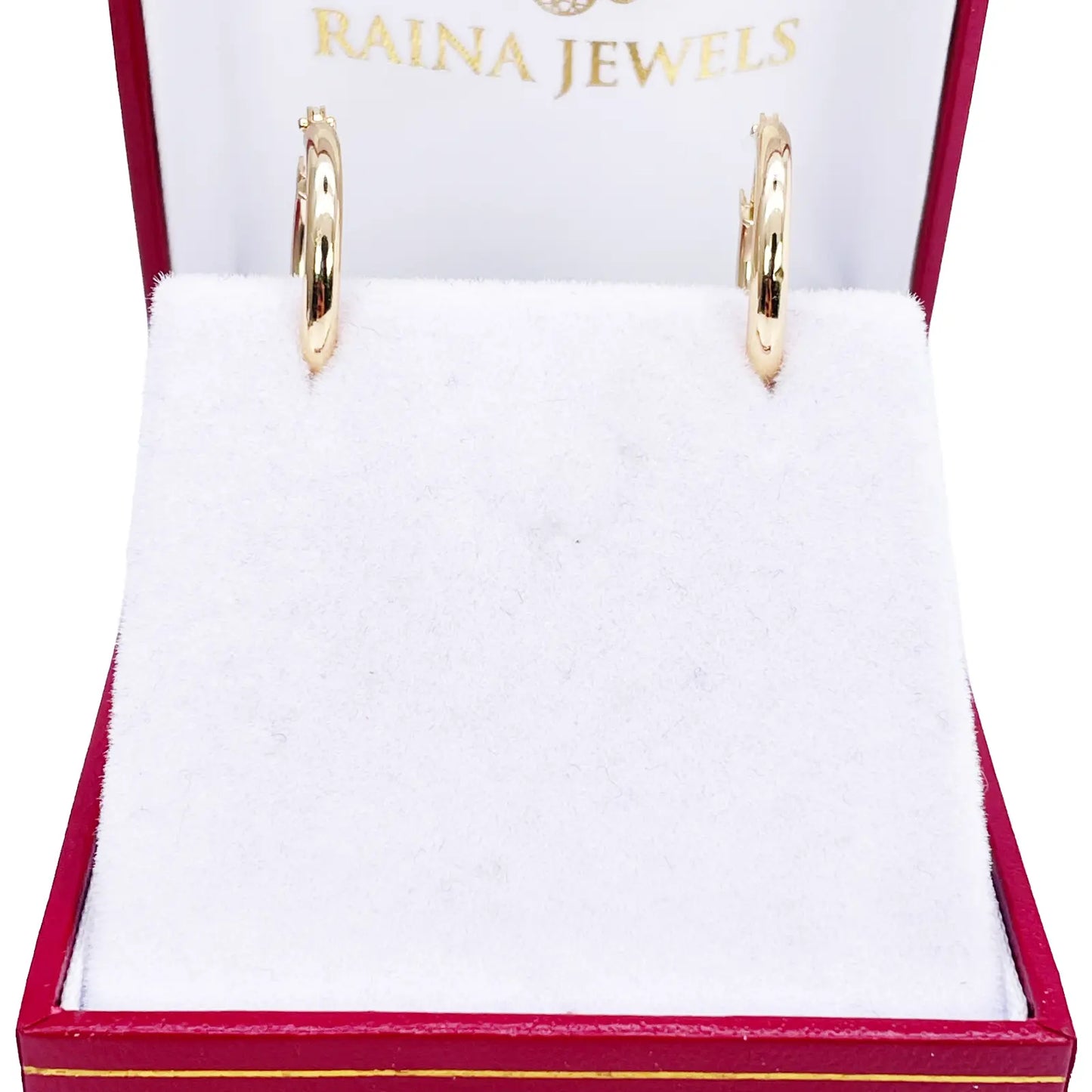 18ct Gold Hoop High Polished Minimalist Earrings 14.5mm Diameter  Diamond bracelet