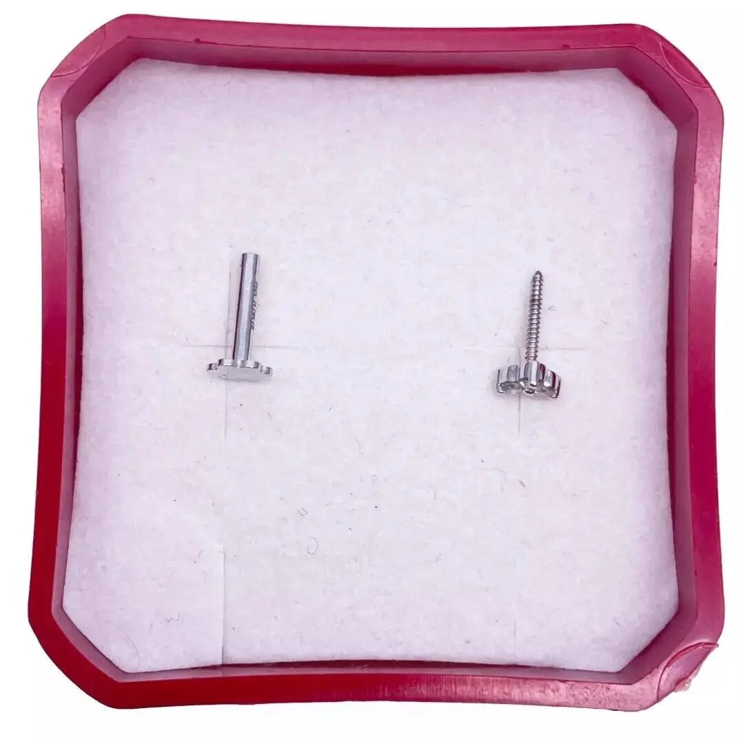 18ct Yellow Gold Natural Round Diamond Three Stone Nose Stud 0.05ct 