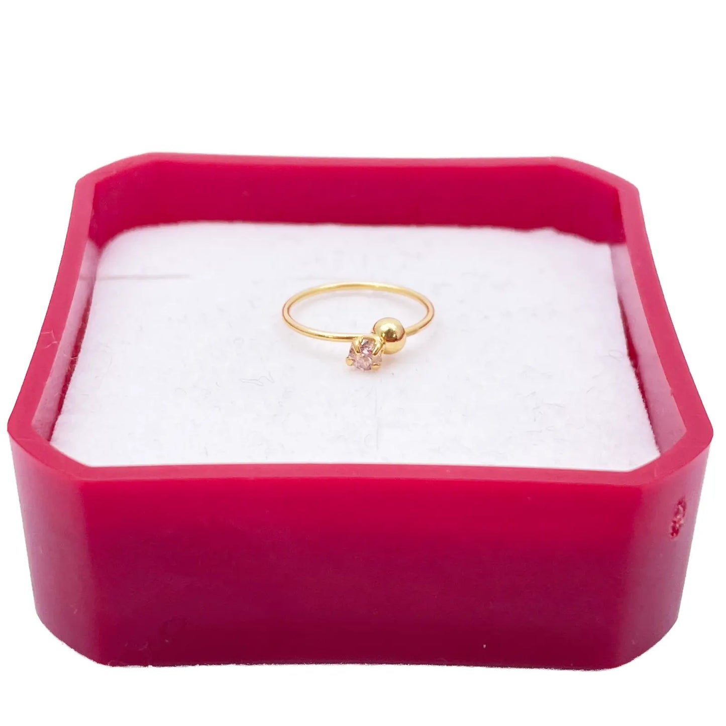 22ct Yellow Gold Beautiful Tiny Hoop Huggie Nose Hoop Huggie Ring 8.8mm