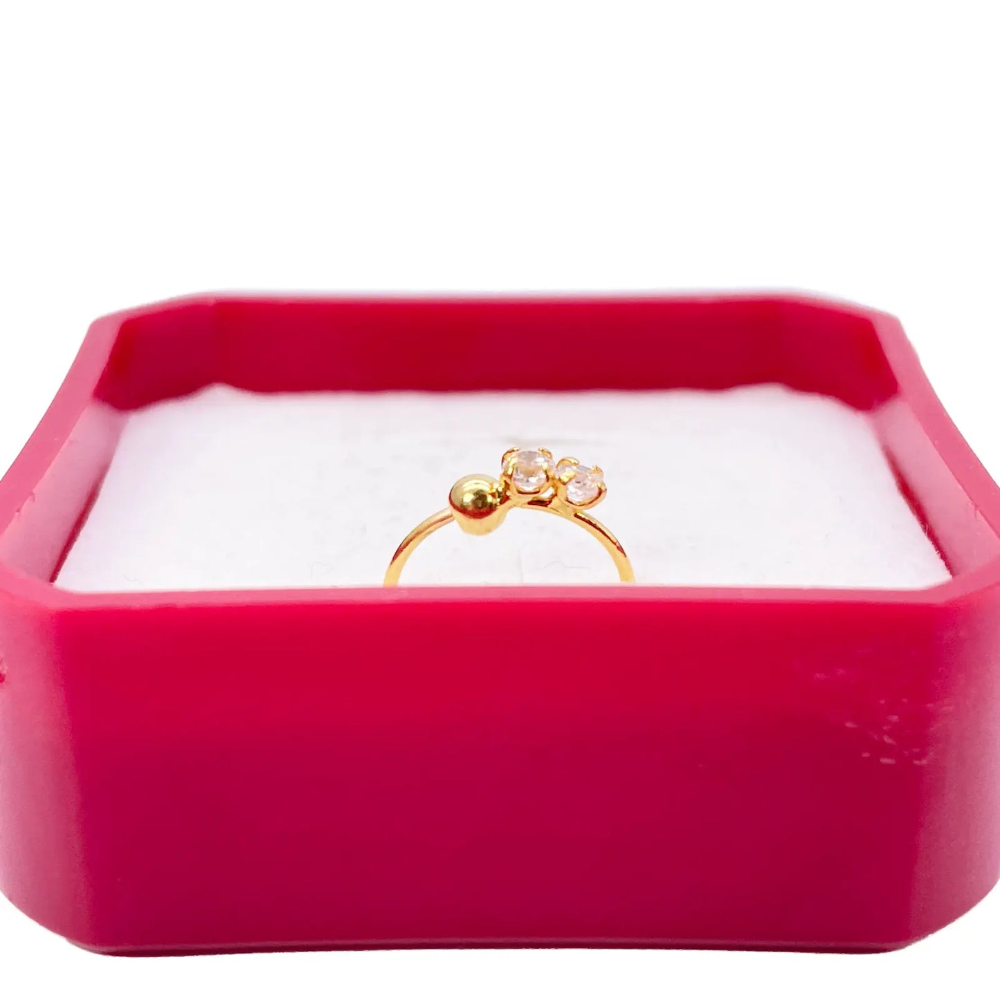 22ct Yellow Gold Beautiful Tiny Hoop Huggie Nose Hoop Huggie Ring 9mm 