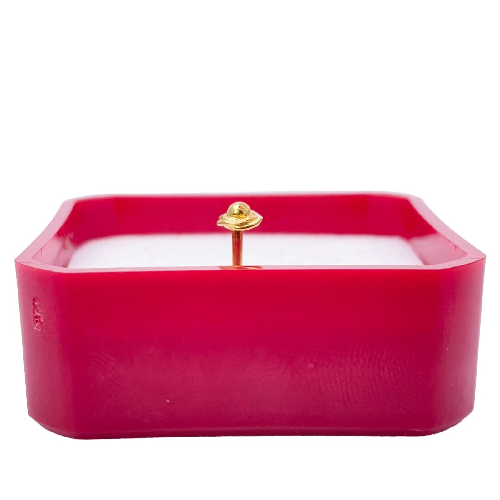 22ct Yellow Gold Plain High Polished Diamond Cut Rose Nose Stud/Pin 4mm Length 