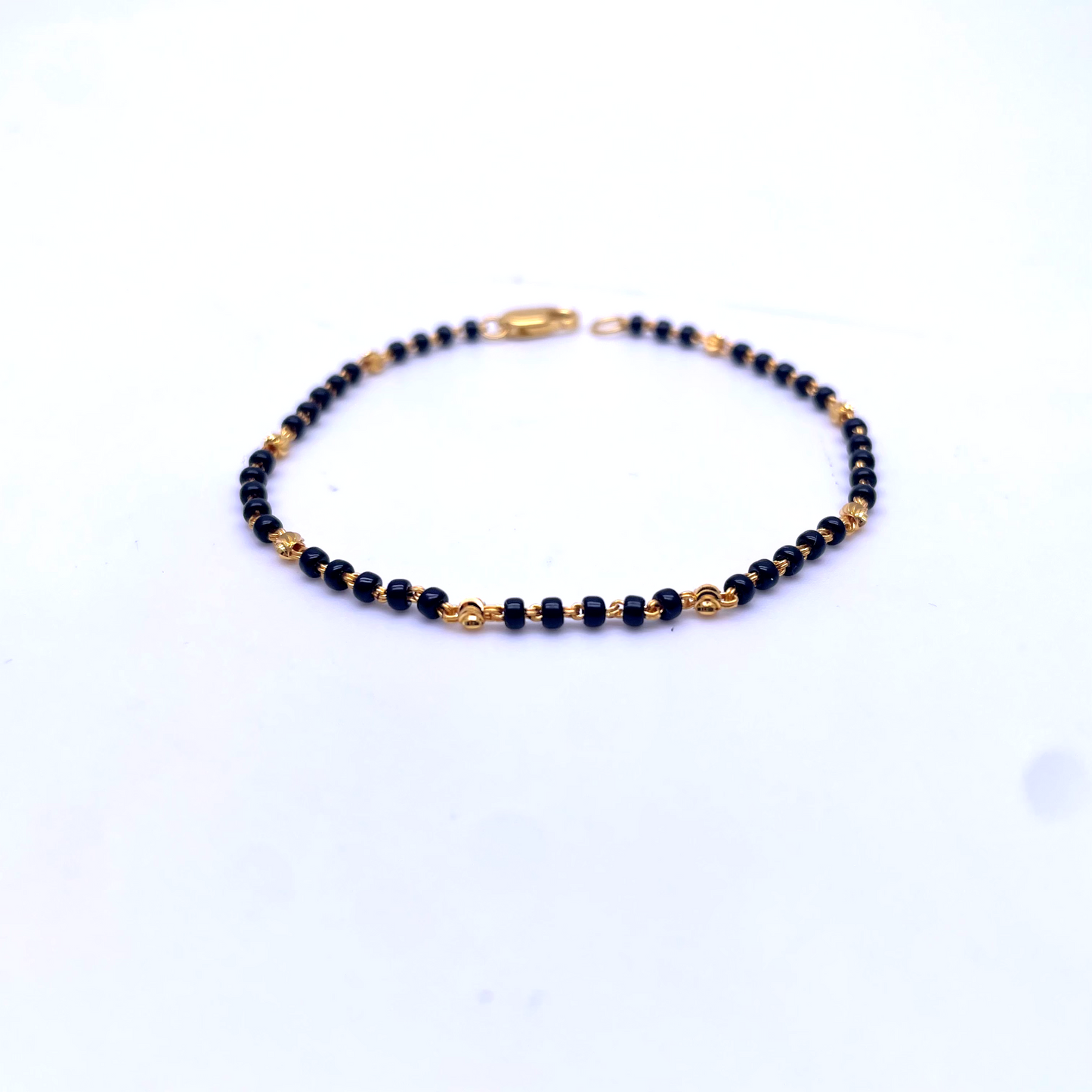 22ct Yellow Gold Mangalsutra Bracelet 6.5'' inches