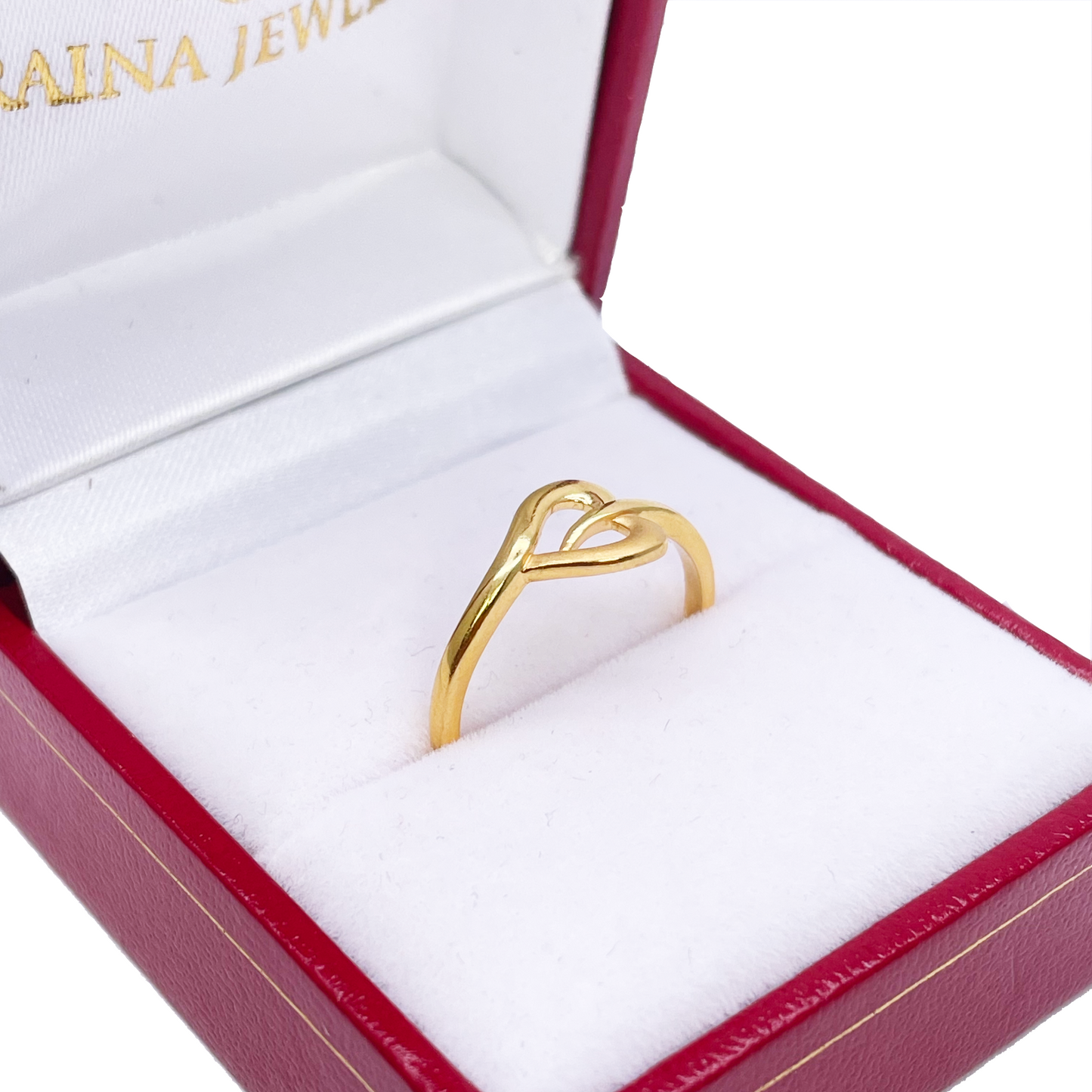 22ct Yellow Gold Polished & Matt Minimalist Designed Ring