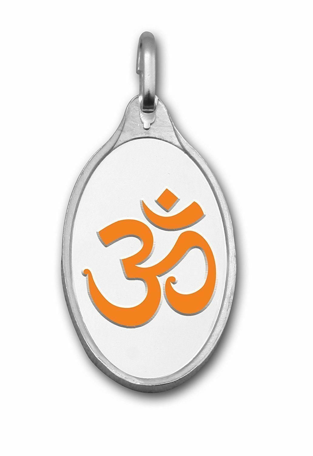 999.9 Fine Pure Silver 5 Grams Coloured Om Pendant Sealed Pack