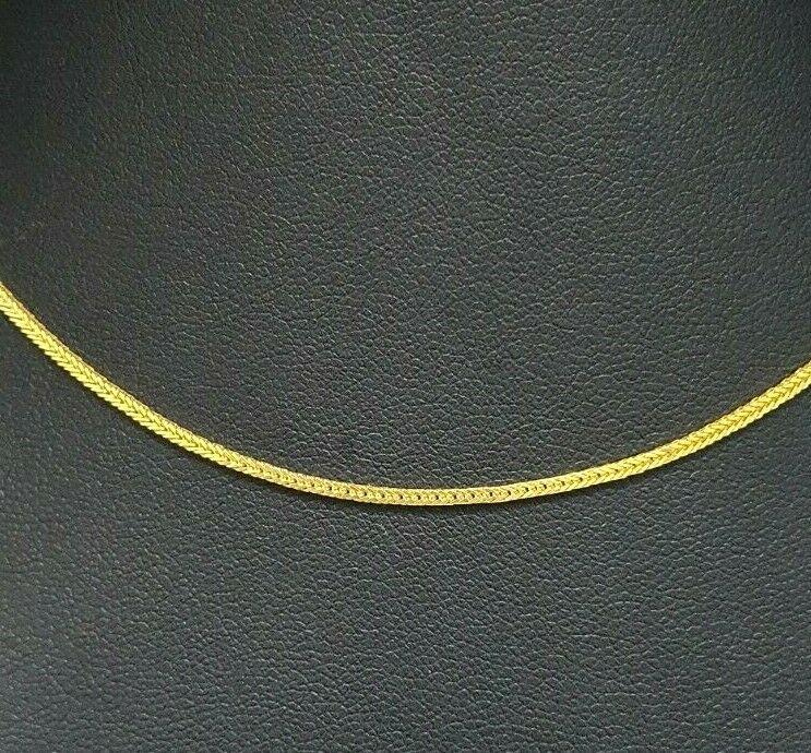 22ct Yellow Gold Men's/Ladies Fancy Chain Necklace 20'' inch