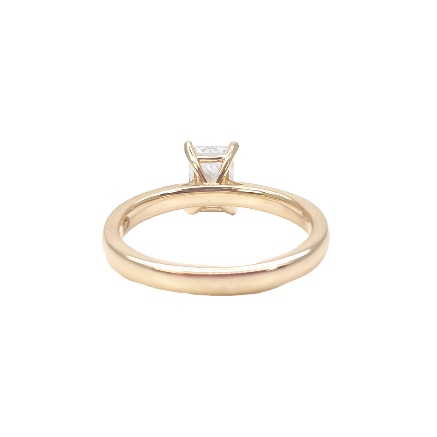 Radiant Cut Natural Diamond Solitaire Engagement Ring 0.70ct GIA Certified  Diamond Ring