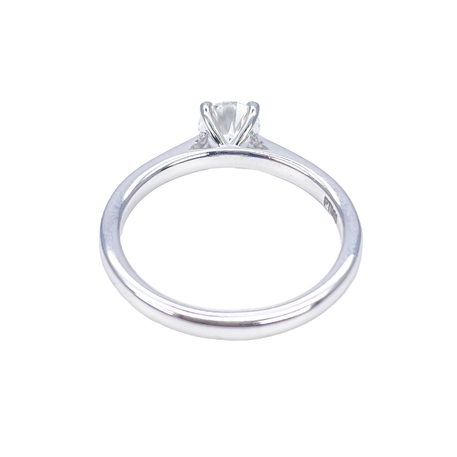 Round Cut Natural Diamond Solitaire Engagement Ring 0.50ct GIA Certified  Diamond Ring