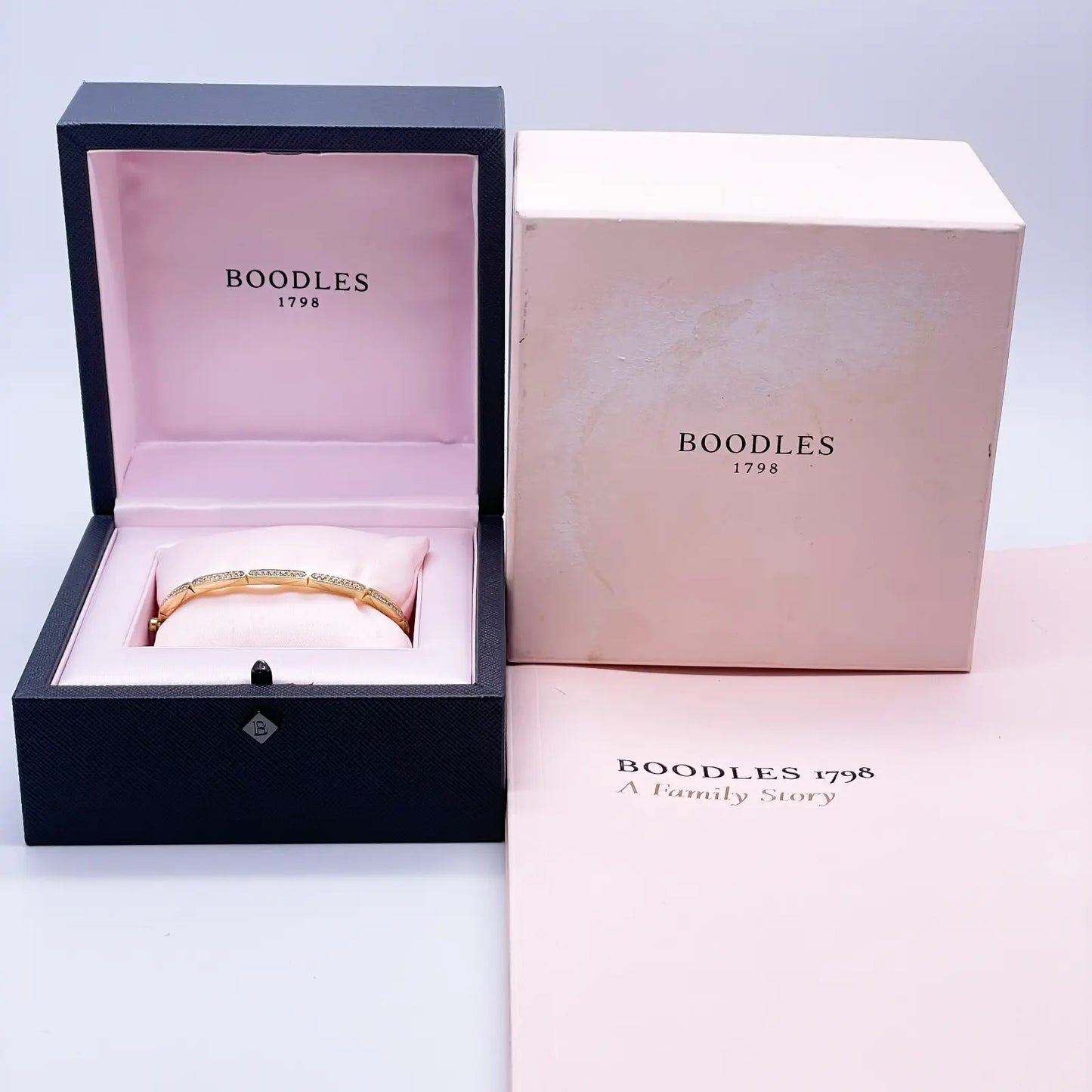 18ct Yellow Gold Diamond Bangle/Bracelet From Boodles Art Deco Jazz Collection 0.63ct  Diamond Bracelets